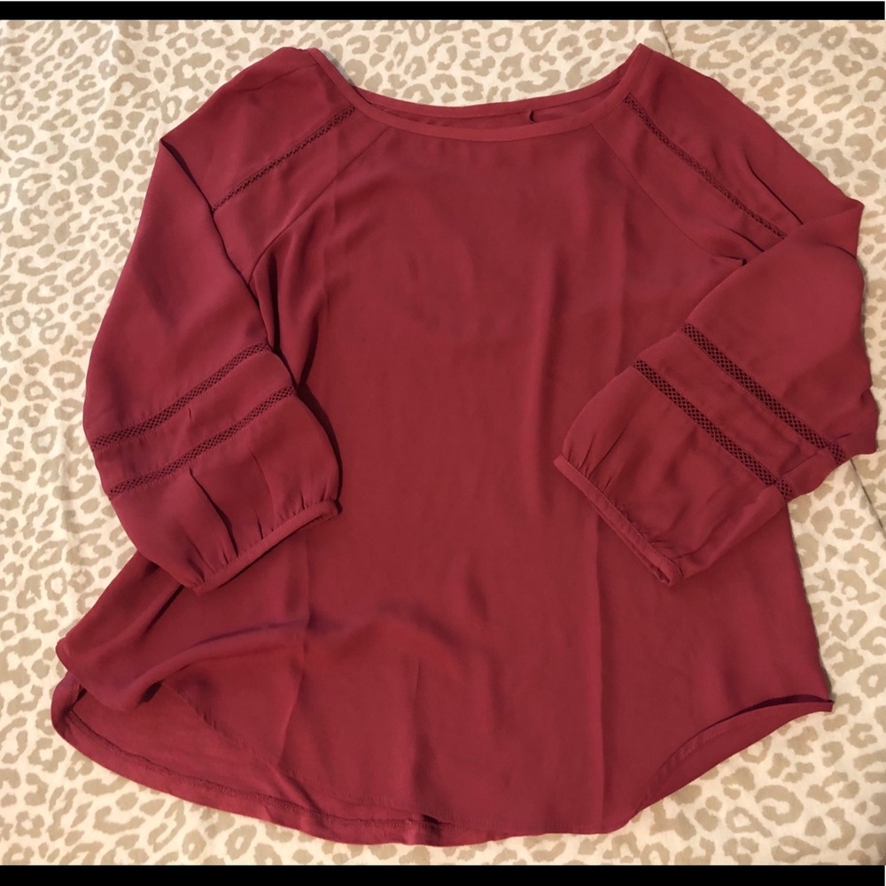 Pink Blouse from Loft.